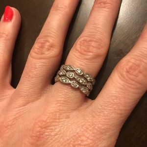 Stella & Dot Deco stackable rings